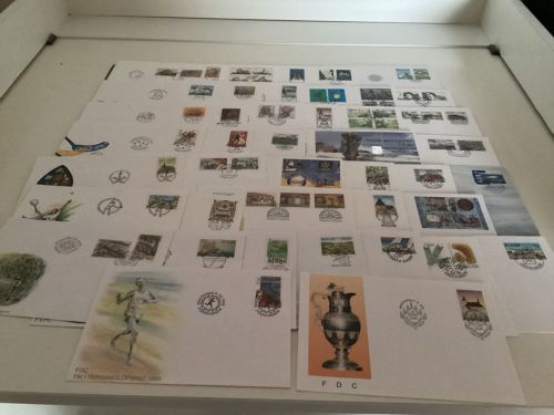 Finnland/Aland  Jahrgang 1995-99 komplett FDC Erstagsbrief