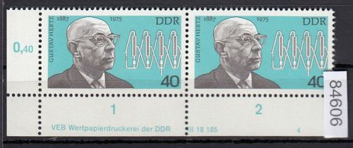 DDR 1977, Mich.-Nr.: 2202 ** DV  FNr. 4   Eckrand  Druckvermerk