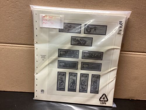 SAFE-Dual DDR 1967-71 Vordrucke  gebraucht