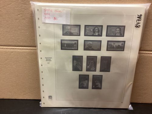 SAFE-Dual DDR 1977-80 Vordrucke  gebraucht