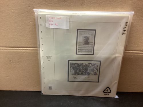 SAFE-Dual DDR 1981-85 Vordrucke  gebraucht