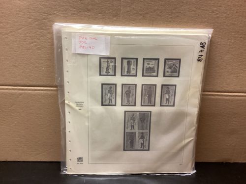 SAFE-Dual DDR 1986-90 Vordrucke  gebraucht