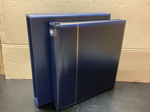 SAFE Ringbinder+Kassette (14 Ringe)  gebraucht Leer blau