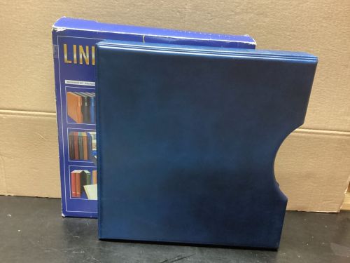 Lindner Schuber Kassette blau  NEU