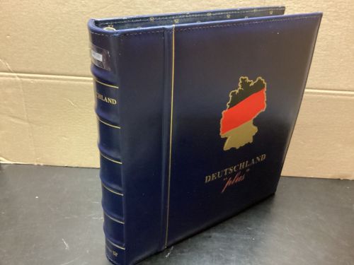 DEUTSCHLAND-PLUS-ALBUM  Leuchtturm ( 13 Ringe) Leer gebraucht