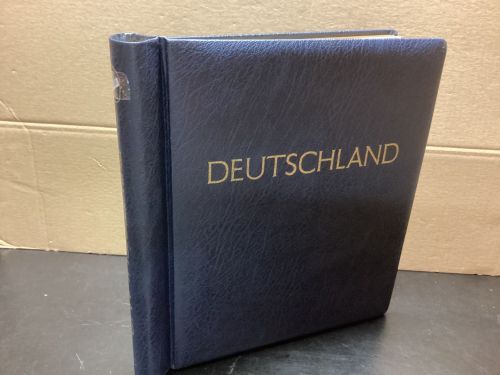 KABE Klemmbinder  gebraucht Leer blau  Aufschrift DEUTSCHLAND