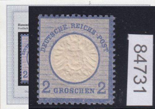 DR 1872, Mich.-Nr.: 20 ** geprüft  Befund