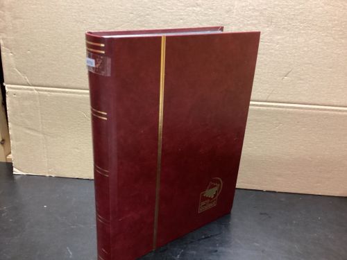 Briefmarkenalbum Einsteckalben  DIN A4 48 Seiten schwarz gebraucht