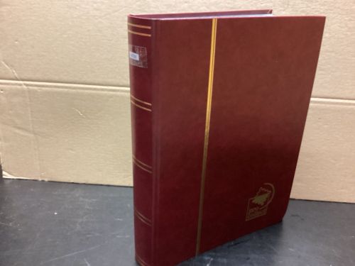 Briefmarkenalbum Einsteckalben  DIN A4 48 Seiten schwarz gebraucht