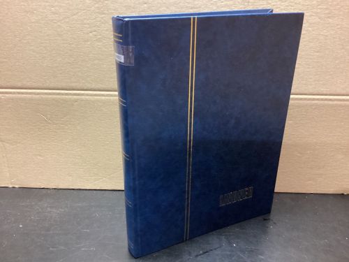 Briefmarkenalbum Einsteckalben DIN A4 32 Seiten schwarz