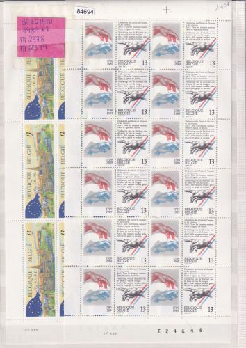 Belgien 1989, Mich.-Nr.: 2378+2379 **