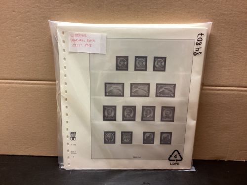 Lindner-T Deutsches Reich 1933-45  Vordrucke  gebraucht