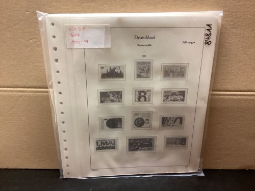 KABE  Bund 1990-94 Vordrucke  gebraucht