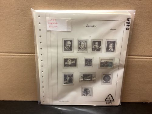 KABE Österreich 1970-79 Vordrucke gebraucht LESEN