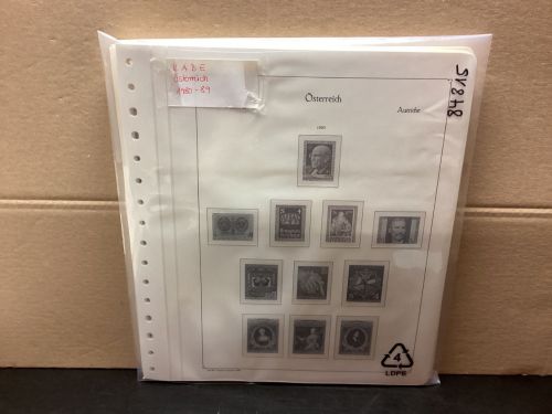 KABE Österreich 1980-89 Vordrucke gebraucht