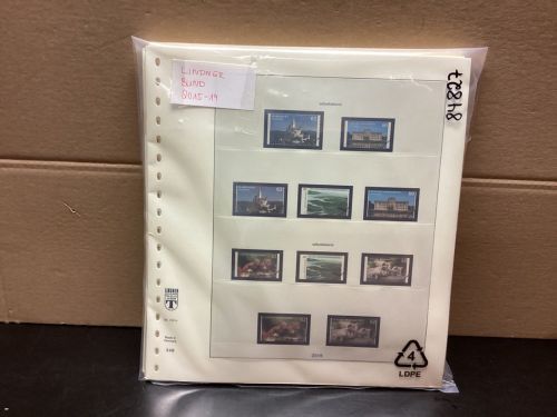 Lindner-T Bund 2015-19 Vordrucke  gebraucht