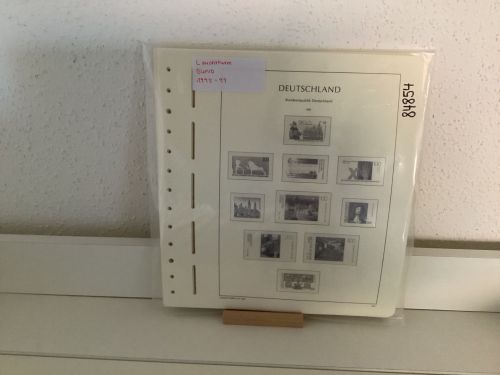 Leuchtturm Bund 1995-99 Vordrucke mit Klemmtaschen gebraucht