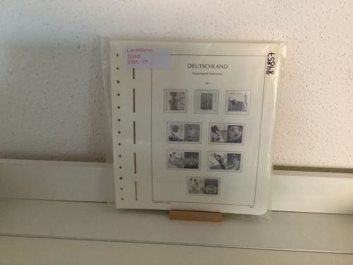 Leuchtturm Bund 2005-09 Vordrucke mit Klemmtaschen gebraucht