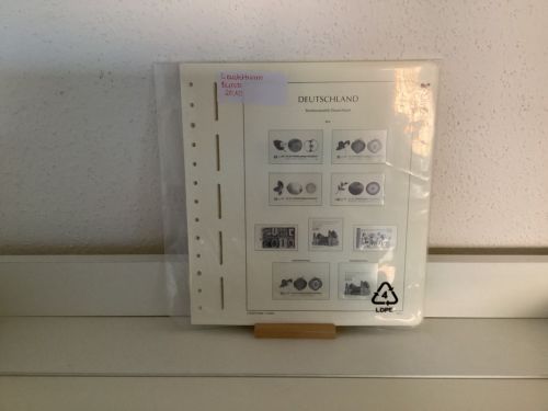 Leuchtturm BUND 2010 Vordrucke mit Klemmtaschen gebraucht