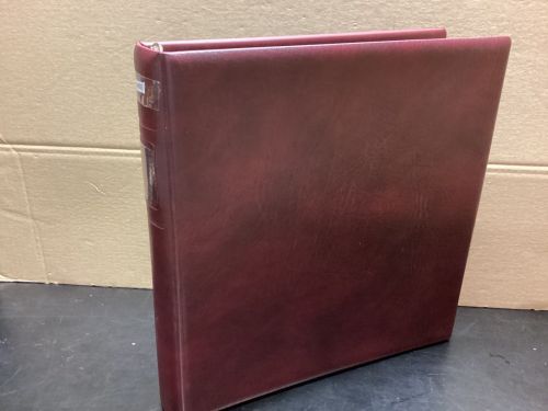 Lindner Ringbinder (18 Ringe) 1 mal gebraucht leer rot