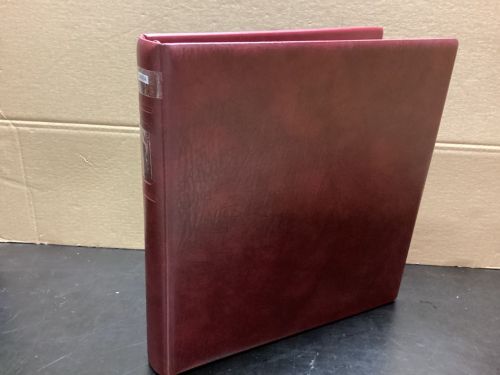 Lindner Ringbinder (18 Ringe) 1 mal gebraucht leer rot