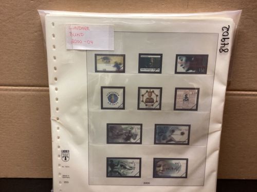 Lindner-T Bund 2000-04 Vordrucke  gebraucht