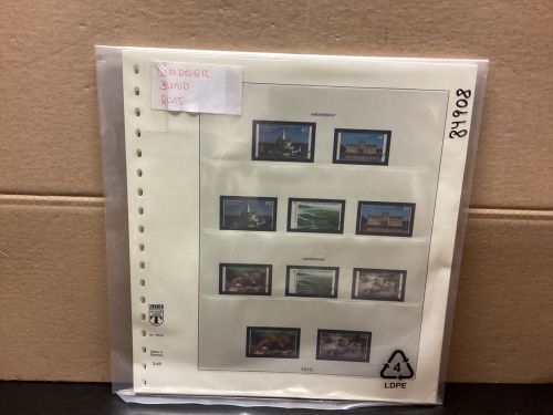 Lindner-T Bund 2015  Vordrucke  gebraucht