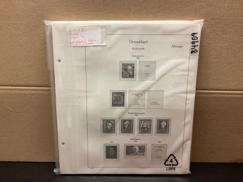 KABE  Bund 1949-71 Vordrucke  NUR Klemmbinder  gebraucht