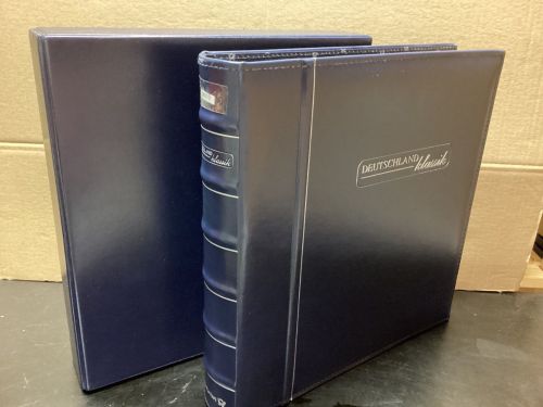 DEUTSCHE POST - Leuchtturm - 13 Ringe - Album  + Schuber  ohne Vordrucke leer