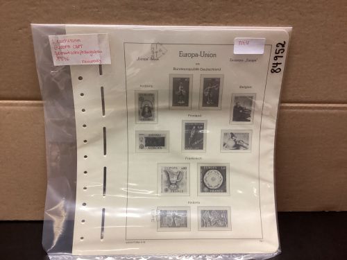 Leuchtturm Europa CEPT 1976 Vordrucke Gemeinschaftsausgaben  gebraucht