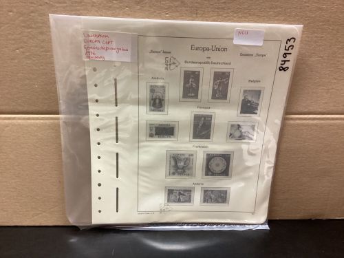 Leuchtturm Europa CEPT 1976 Vordrucke Gemeinschaftsausgaben  gebraucht