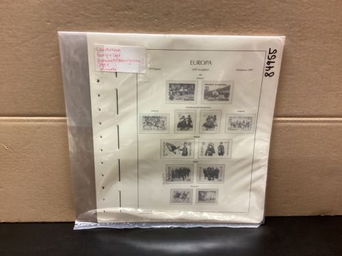 Leuchtturm Europa CEPT 1978 Vordrucke Gemeinschaftsausgaben  gebraucht