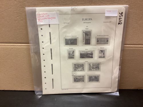 Leuchtturm Europa CEPT 1983 Vordrucke Gemeinschaftsausgabe  Neu