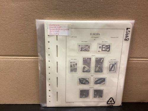 Leuchtturm Europa CEPT 1991+92  Vordrucke Gemeinschaftsausgabe  Neu