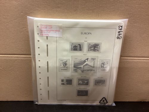 Leuchtturm Europa CEPT 1995-99 Vordrucke Gemeinschaftsausgabe  Neu