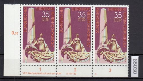 DDR 1977, Mich.-Nr.: 2262 ** DV  FNr. 3   Eckrand  Druckvermerk