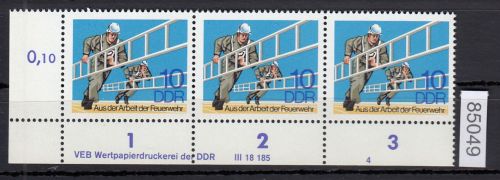 DDR 1977, Mich.-Nr.: 2276 ** DV  FNr. 4   Eckrand  Druckvermerk