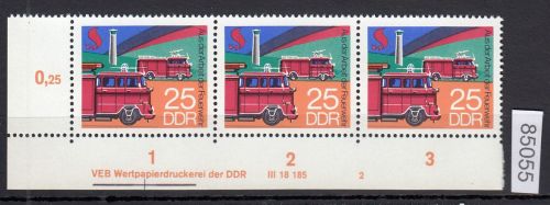DDR 1977, Mich.-Nr.: 2278 ** DV  FNr. 2   Eckrand  Druckvermerk