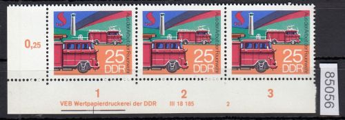 DDR 1977, Mich.-Nr.: 2278 ** DV  FNr. 2   Eckrand  Druckvermerk