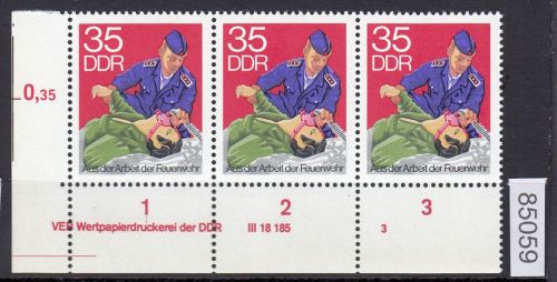 DDR 1977, Mich.-Nr.: 2279 ** DV  FNr. 3   Eckrand  Druckvermerk