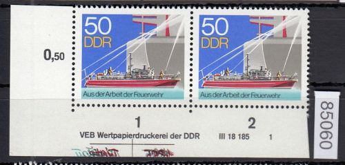 DDR 1977, Mich.-Nr.: 2280 ** DV  FNr. 1   Eckrand  Druckvermerk