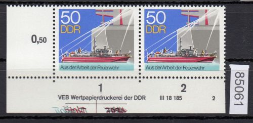 DDR 1977, Mich.-Nr.: 2280 ** DV  FNr. 2   Eckrand  Druckvermerk
