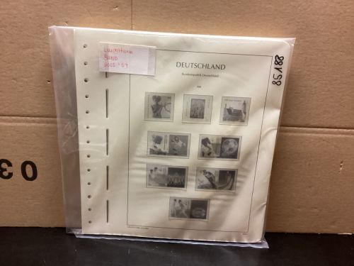 Leuchtturm Bund 2005-09 Vordrucke mit Klemmtaschen gebraucht