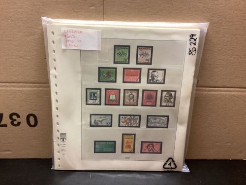 Lindner-T Bund 1972-79 Vordrucke  gebraucht