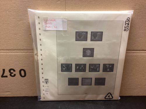 Lindner-T Bund 1960-71 Vordrucke  gebraucht