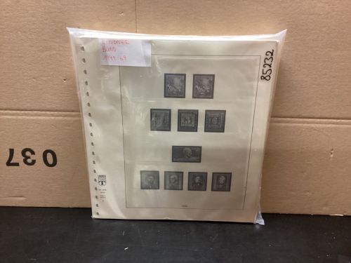 Lindner-T Bund 1949-69 Vordrucke  gebraucht