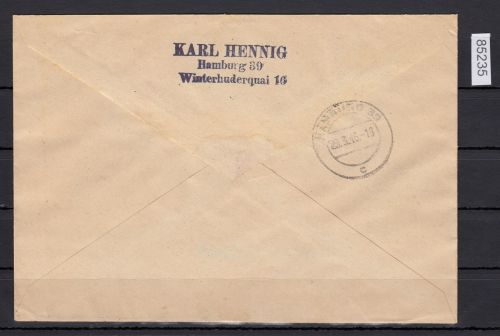 Storkow, Mich.-Nr.: 9-14 gestempelt auf Brief