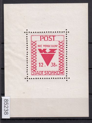 Storkow, Mich.-Nr.: Block 1  *