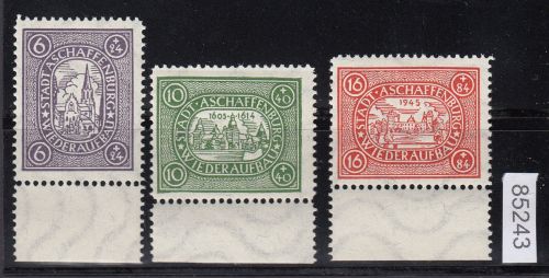 Aschaffenburg, Mich.-Nr.: I-III  **