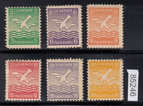 Falkensee, Mich.-Nr.: 1-6 **  lesen
